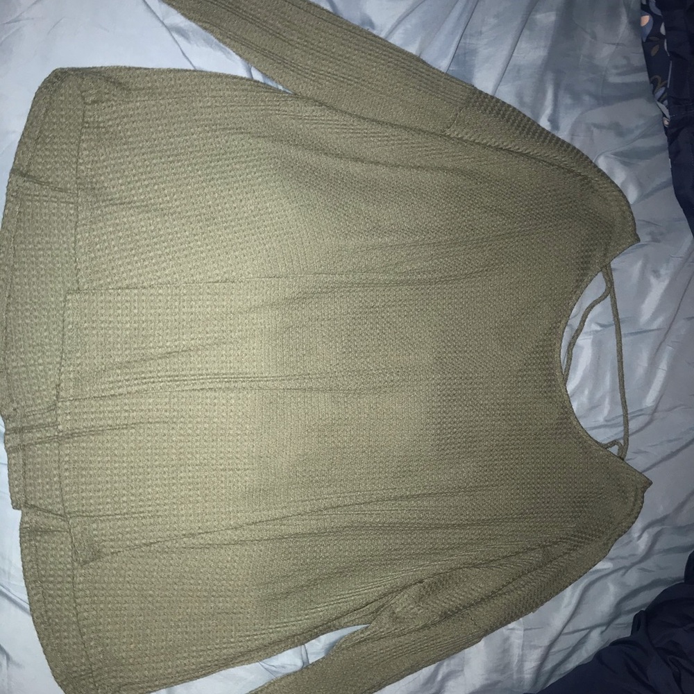Olive green shirt